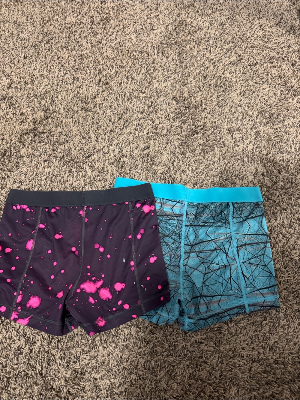 Nike Pro women’s Nike Pros - Black with Pink & Teal - Picture 4 of 4